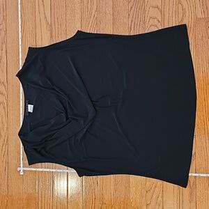 Sleeveless cowl neck tank